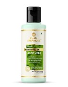 Khadi Organique Natural Aloe Vera Moisturizer, 210ml- Maintains Natural Balance Of Skin, Enhances Elasticity, Protects The Skin